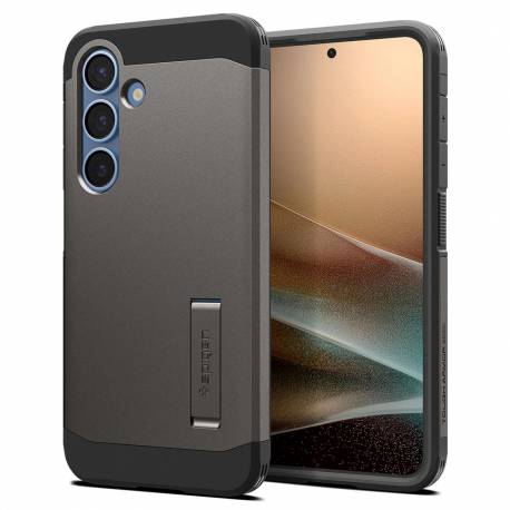 Etui Spigen Tough Armor Magsafe Na Samsung Galaxy S25 - Szare