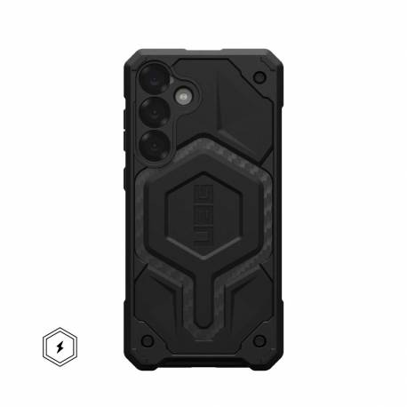 Uag Urban Armor Gear Futerał Monarch Pro Z Wbudowanym Modułem Magnetycznym Do Samsung S25 Plus 5G Carbon Fiber