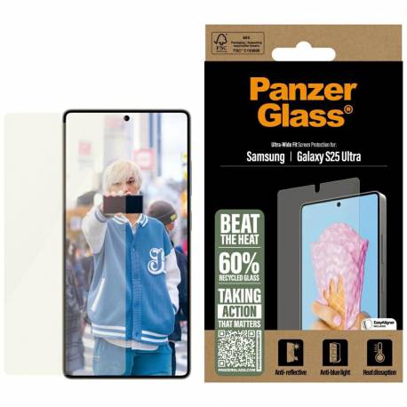 Szkło Hartowane Panzerglass All-In-One Ultra-Wide Fit Do Samsung Galaxy S25 Ultra