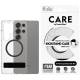 Etui Care By Panzerglass Feature Black Kickstand & Qi Do Samsung Galaxy S25 Ultra - Przezroczysty