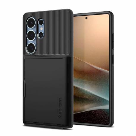 Etui Spigen Slim Armor Cs Na Samsung Galaxy S25 Ultra - Czarne
