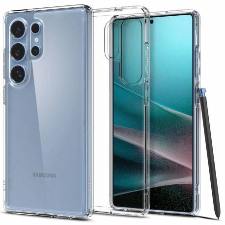 Etui Spigen Ultra Hybrid Na Samsung Galaxy S25 Ultra - Przezroczyste
