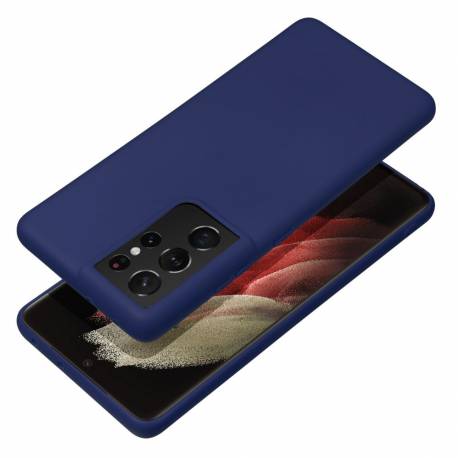Futerał Soft Do Samsung A56 5G Ciemny Niebieski
