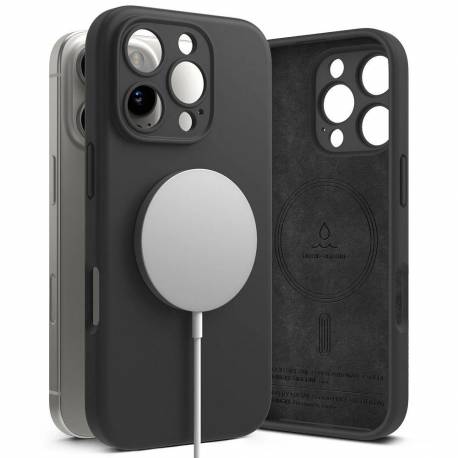 Etui Ringke Silicone Magsafe Na Iphone 16 Pro Max - Czarny