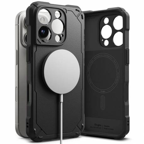 Etui Ringke Rugged Gear Magsafe Na Iphone 16 Pro - Czarny
