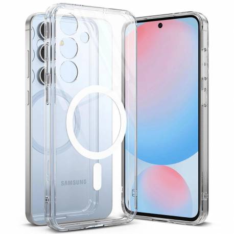 Etui Ringke Fusion Magsafe Na Samsung Galaxy S24 Fe - Przezroczyste