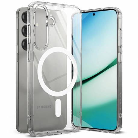 Etui Ringke Fusion Magsafe Na Samsung Galaxy S25+ - Przezroczysty