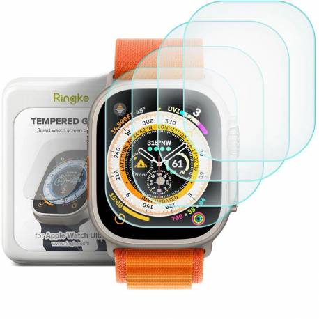 Szkło Hartowane Ringke Id Fc Glass 4-Pack Na Apple Watch Ultra 1 / 2 (49 Mm)