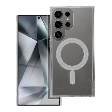 Futerał Clear Mag Cover Kompatybilny Z Magsafe Do Samsung S25 Ultra Transparentny