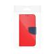 Kabura Fancy Book Do Xiaomi Redmi Note 14 Pro 5G / 14 Pro Plus 5G Czerwono Granatowy
