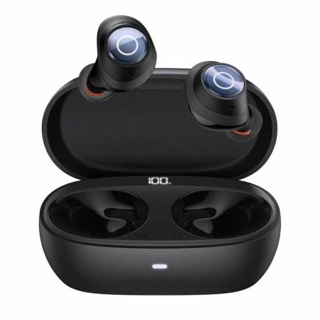 Baseus Słuchawki Bezprzewodowe Bluetooth Tws Anc Ipx6 Ma20 Pro Czarne