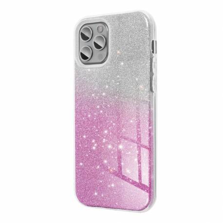 Futerał Shining Do Xiaomi Redmi Note 14 Pro 5G Transparentny Różowy