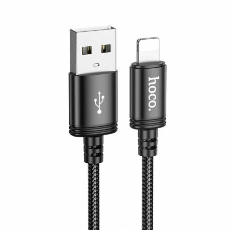 Hoco Kabel Usb A Do Lightning 2,4A X89 2 M Czarny