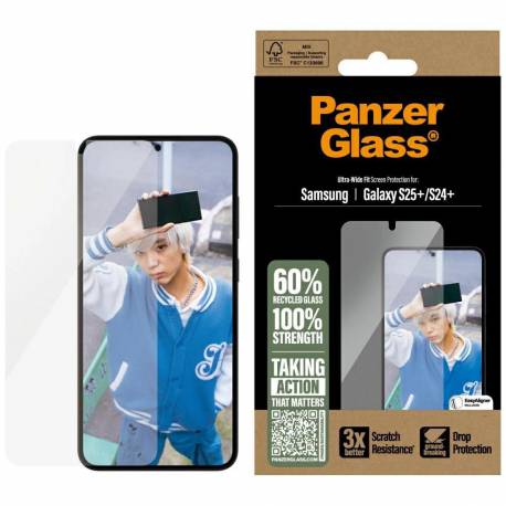 Szkło Hartowane Panzerglass Ultra-Wide Fit Do Samsung Galaxy S25+