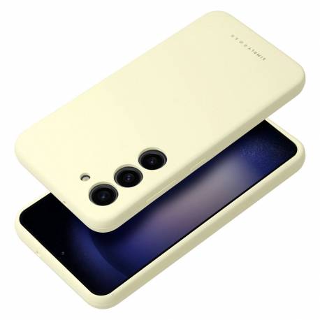 Roar Futerał Cloud Skin Do Xiaomi Redmi 13 / Redmi 13 5G Jasnożółty