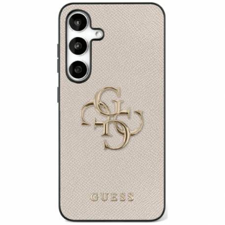 Guess Futerał Do Samsung S25 Ultra Guhcs25Lpgt4Mbe (Pu Grained Big 4G And Classic Logo) Beżowy