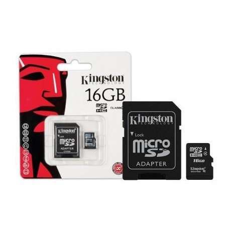 Kingston microSDHC 16GB - klasa 4