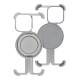 Futerał Titanium Bracket Do Iphone 16 Pro Srebrny