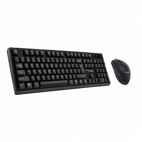 Zestaw Klawiatura Qwerty + Mysz Przewodowy Usb A K8605 U+U