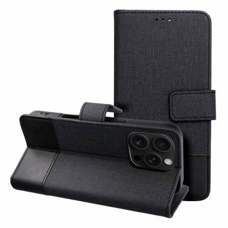 Kabura Gomma Book Do Xiaomi Redmi Note 14 4G Czarny