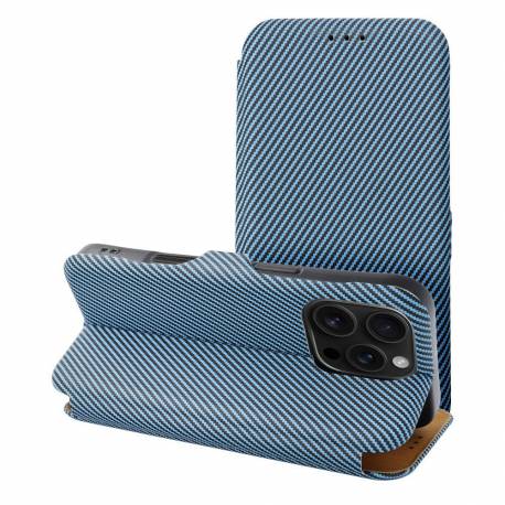 Kabura Folio Side Magnet Do Iphone 16 Pro Niebieski