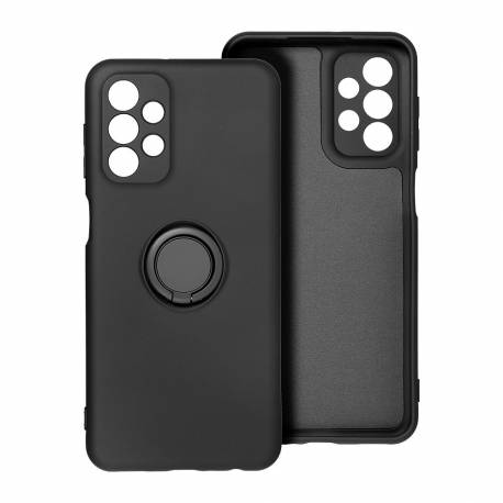 Futerał Silicone Ring Do Samsung S25 Plus Czarny