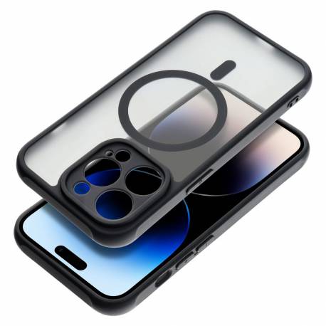 Futerał Full Matte Mag Cover Kompatybilny Z Magsafe Do Xiaomi Redmi Note 14 Pro Plus 5G Czarny
