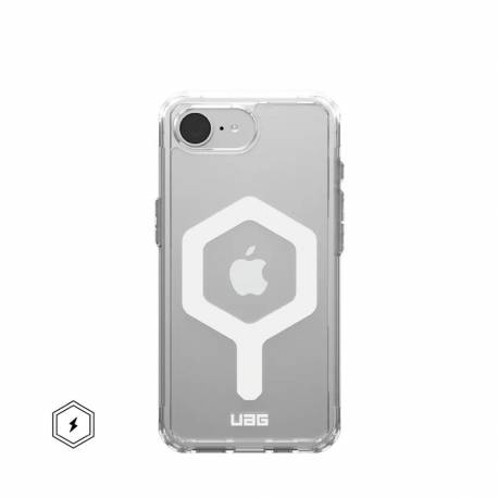 Uag Urban Armor Gear Futerał Plyo Kompatybilny Z Magsafe Do Iphone 16E Ice/white