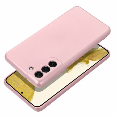 Futerał Metallic Do Samsung S25 Różowy