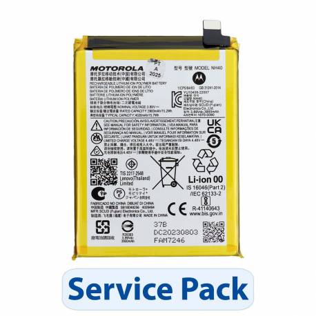 Servicepack Bateria Sb18D48255 Do Motorola Moto E22/e22I