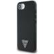 Guess Futerał Do Iphone 16E Kompatybilny Z Magsafe Guhmpse4Pgtspsk (Grained Pu Triangle Logo) Czarny