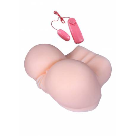 Masturbator-Vibrating Life-Sized Pussy & Ass Xxl