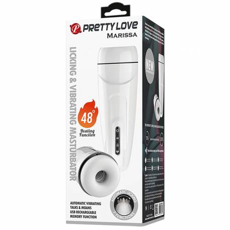 Pretty Love - Marissa, 12 Vibration Functions Heating Temperature Up To 48? Sex Talk Memory Function 7 Licking Modes