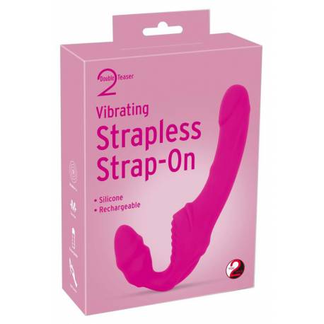 Vibrating Strapless Strap-On 2