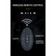 Wibrator-Silicone Massager 7 Function And Heating Function, Black