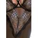 Bielizna-Giorgia Body Black Xxl/xxxl - Casmir