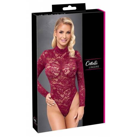 Lace Body Red L