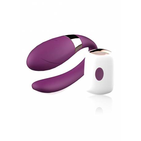 Stymulator-V-Vibe Purple Usb 7 Function / Remote Control