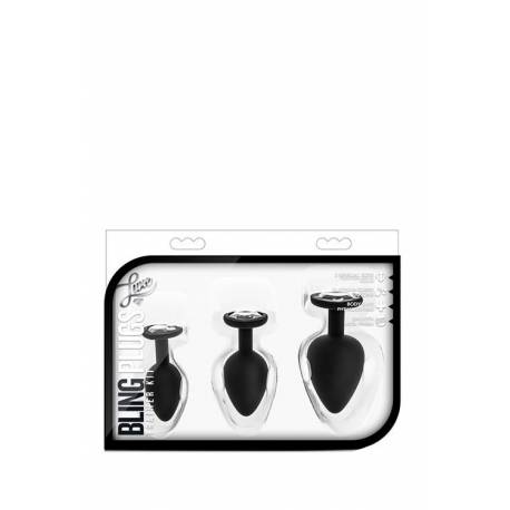 Luxe Bling Plugs Training Kit White Gems