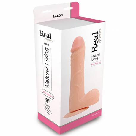 Dildo-Realistic Dildo Real Rapture Flesh 9