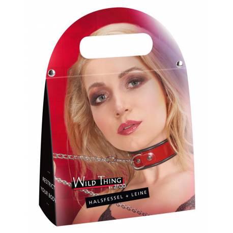 Leather Collar And Leash