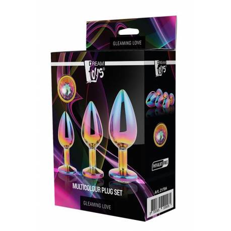 Gleaming Love Multicolour Plug Set