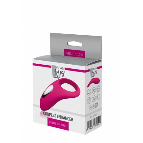 Rings Of Love Couples Enhancer Magenta
