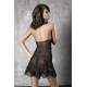 Bielizna-Seduce Me Black Chemise M (Czarna Halka)