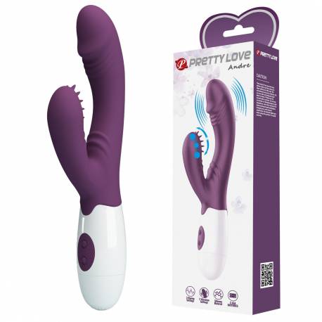 Pretty Love - Andre Purple, 3 Waving Modes 7 Vibration Functions