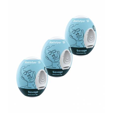 Masturbator-Eggs (Set Of 3 Savage)
