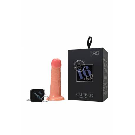 Realistic Dildo Caliber 16/4 , Pvc, Flesh, Length 16Cm, Diameter 4Cm