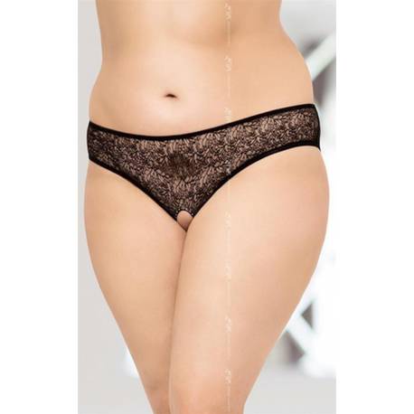 String 2467 Plus Size - Black 3Xl