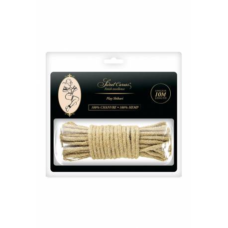 Sm Bondage Hemp Rope 10M (Size: M)