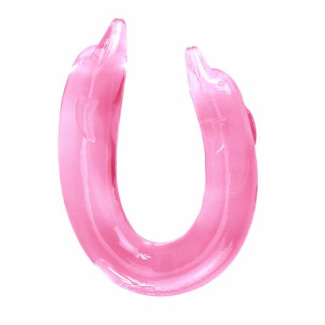Baile- Double Dolphin, Bendable Pink